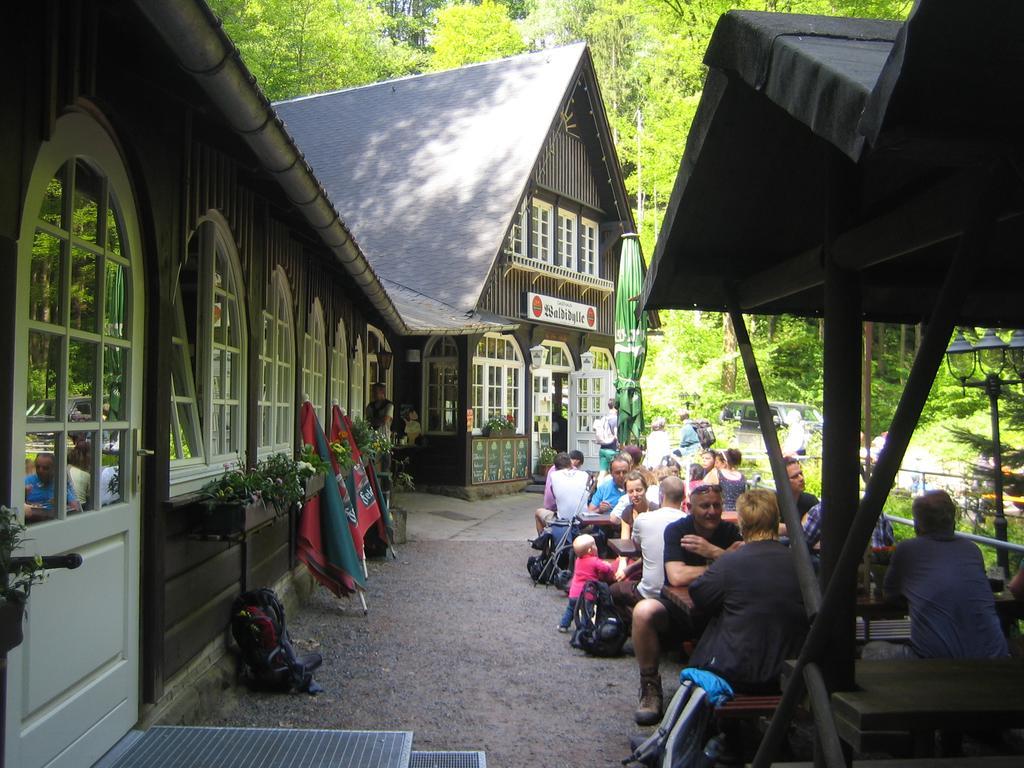 Apartment Schlafwandler Steinigtwolmsdorf Bagian luar foto